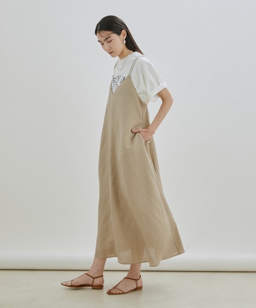 AMERICANA(アメリカーナ)の「【WEB限定】【Americana(アメリカーナ)】カレッジプリントシームレスTシャツ(Tシャツ/カットソー・レディース・ダークブラウン/オフホワイト/ブルー系その他6・FREE)」の11枚目の写真