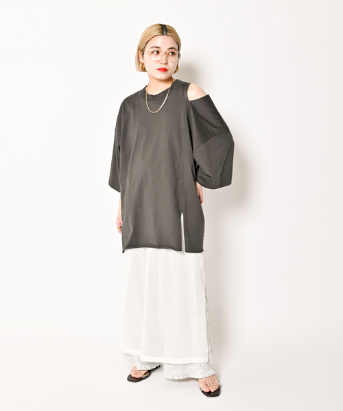 METALLIC GATHERING パンツ（その他パンツ）｜CITYSHOP（シティー