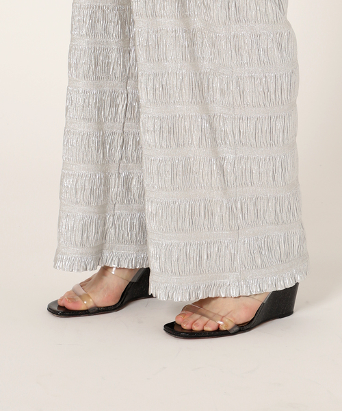 METALLIC GATHERING パンツ（その他パンツ）｜CITYSHOP