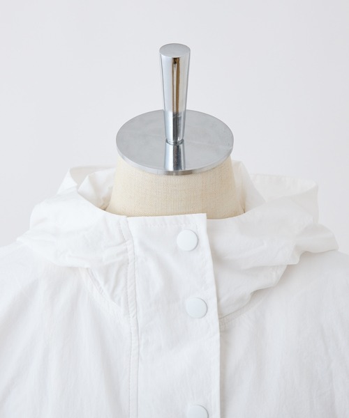 one after another NICE CLAUP（ワンアフターアナザーナイスクラップ）の「ショートにもジレにもなる/マルチウェイマウンテンパーカー（マウンテンパーカー・レディース・オフホワイト/ピンク/ブラック・FREE）」の18枚目の写真