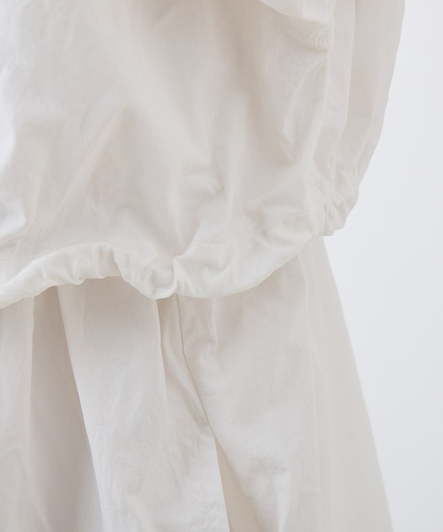 one after another NICE CLAUP（ワンアフターアナザーナイスクラップ）の「ショートにもジレにもなる/マルチウェイマウンテンパーカー（マウンテンパーカー・レディース・オフホワイト/ピンク/ブラック・FREE）」の9枚目の写真