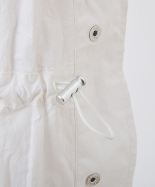 one after another NICE CLAUP（ワンアフターアナザーナイスクラップ）の「ショートにもジレにもなる/マルチウェイマウンテンパーカー（マウンテンパーカー・レディース・オフホワイト/ピンク/ブラック・FREE）」の6枚目の写真