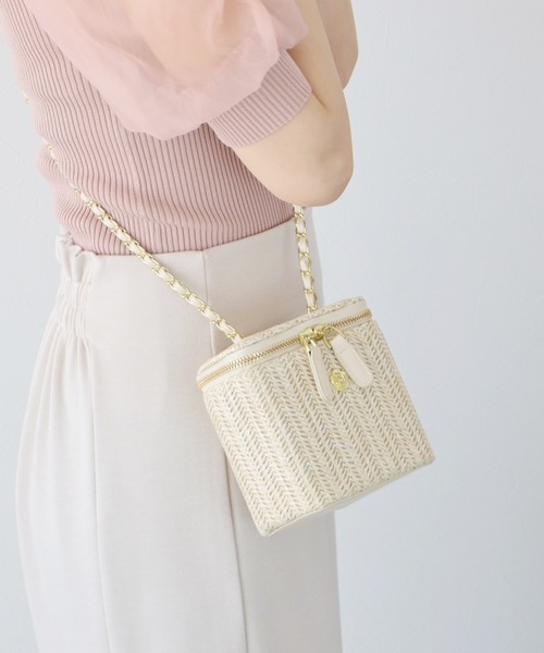 バニティかごバッグ