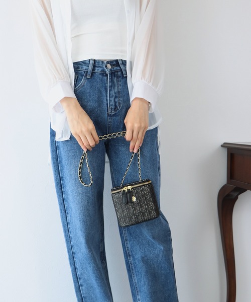 バニティかごバッグ