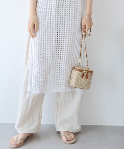 BLUEEAST（ブルーイースト）の「バニティかごバッグ（ショルダーバッグ・レディース・ブラック/ベージュ/ホワイト・FREE）」の19枚目の写真