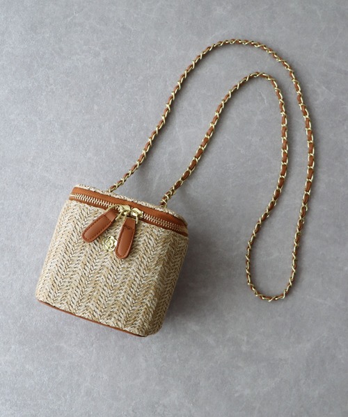 BLUEEAST（ブルーイースト）の「バニティかごバッグ（ショルダーバッグ・レディース・ブラック/ベージュ/ホワイト・FREE）」の22枚目の写真