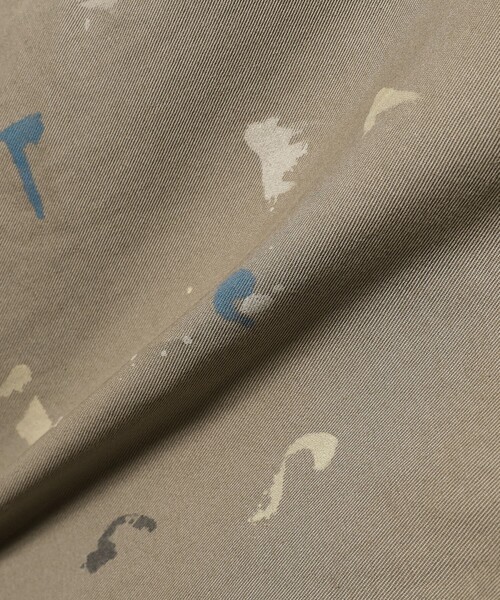 BEAMS（ビームス）の「BEAMS / ペイント ミリタリー チノパンツ（チノパンツ・メンズ・ベージュ/グレー・S/M/L/XL）」の14枚目の写真