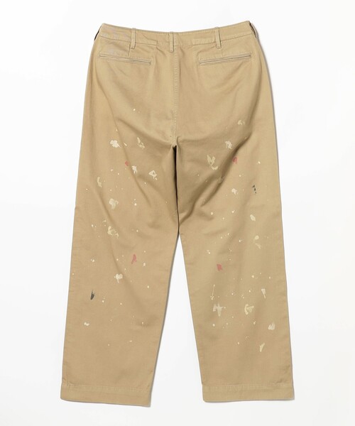 BEAMS（ビームス）の「BEAMS / ペイント ミリタリー チノパンツ（チノパンツ・メンズ・ベージュ/グレー・S/M/L/XL）」の19枚目の写真