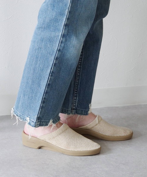 ARCOPEDICO（アルコペディコ）の「ARCOPEDICO アルコペディコ クラシックライン LIGHT（ライト）（5061010）ニットサボサンダル（サンダル・レディース・ブラウン/ネイビー/ベージュ/ブラック/カーキ・36/38/37/39/35）」の4枚目の写真