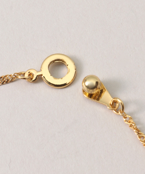 Oriens JOURNAL STANDARD（オリエンス ジャーナルスタンダード）の「別注【BiBi BELINDA×Oriens】ネックレス（ネックレス・レディース・ピンク/グリーン・FREE）」の8枚目の写真