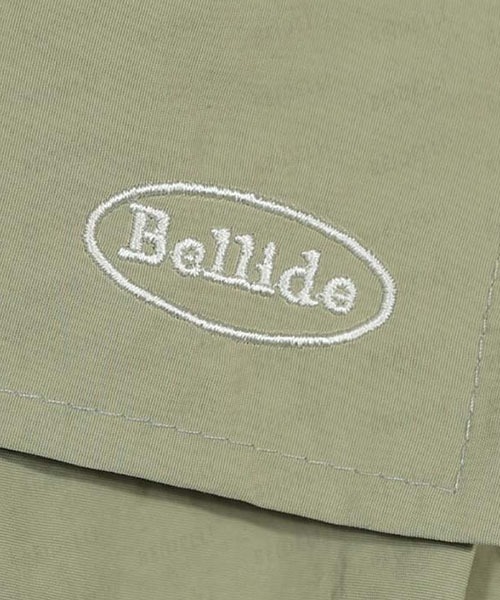 BEIDELLI（ベイデリー）の「[BELLIDE MADE] ミルクナイロン2wayワイド&ジョガーカーゴパンツ（カーゴパンツ・レディース・グレー/カーキ/ピンク/アイボリー・SHORT/LONG）」の12枚目の写真