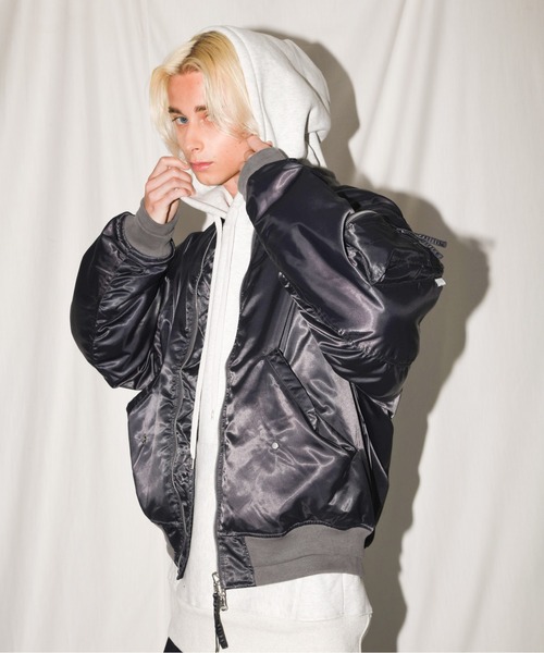 SUPERTHANKS（スーパーサンクス）の「無地ワンポイント裏起毛フーディスウェット/Classic sweat hoodie（スウェット・メンズ・アッシュグレー/ブラック/ネイビー・M/L/S）」の10枚目の写真