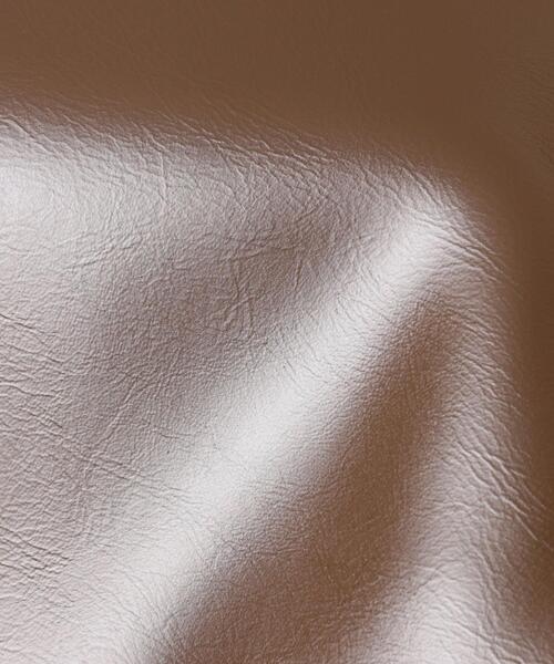 coen（コーエン）の「リンクルエナメルバッグ（ショルダーバッグ・レディース・ナチュラル/ブラック/モカ・FREE）」の10枚目の写真