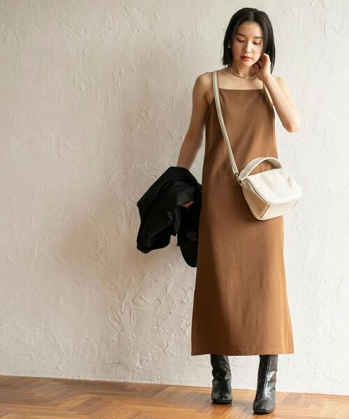 coen（コーエン）の「リンクルエナメルバッグ（ショルダーバッグ・レディース・ナチュラル/ブラック/モカ・FREE）」の16枚目の写真