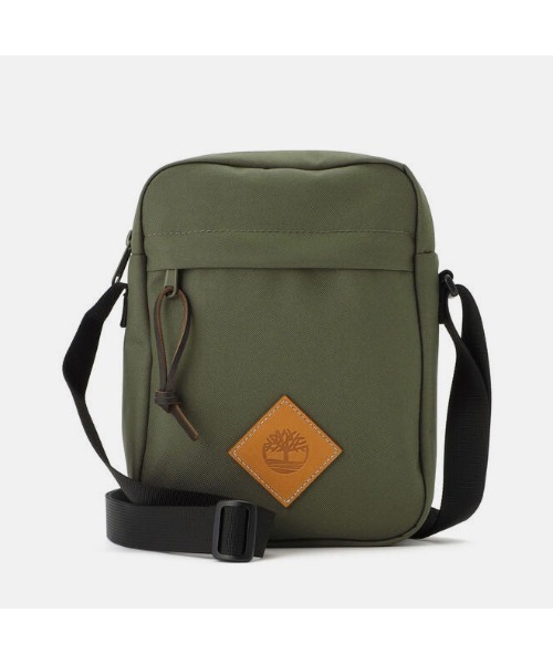 Timberland（ティンバーランド）の「オールジェンダー ティンバーランド コア クロスボディ バッグ（ボディバッグ/ウエストポーチ・メンズ・ウィート/カーキ/ブラック/ライトブラウン・FREE）」の4枚目の写真