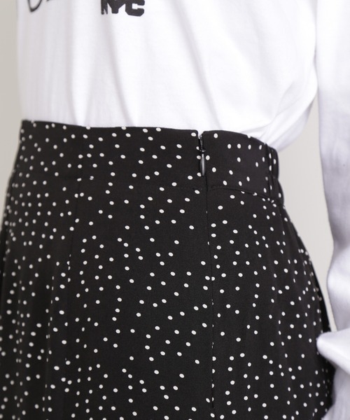 N.（N. Natural Beauty Basic）（エヌエヌナチュラルビューティーベーシック）の「◆ナローマーメイドスカート（スカート・レディース・ドット/グレー/イエロー・MEDIUM）」の20枚目の写真