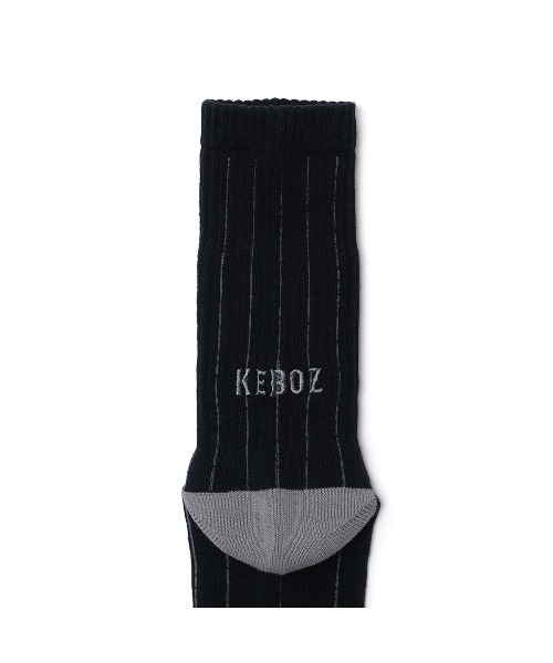 KEBOZ（ケボズ）の「STRIPE SOCKS（ソックス/靴下・メンズ・イエロー/オレンジ/ホワイト/ブラック/グリーン/ブルー・LARGE/MEDIUM）」の8枚目の写真