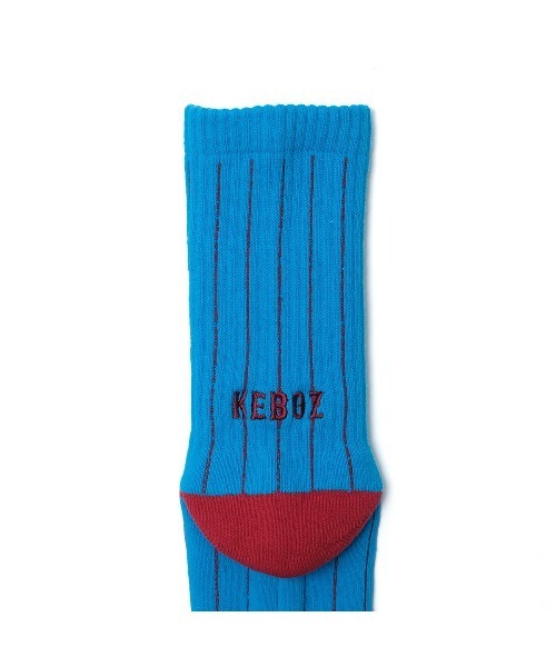 KEBOZ（ケボズ）の「STRIPE SOCKS（ソックス/靴下・メンズ・イエロー/オレンジ/ホワイト/ブラック/グリーン/ブルー・LARGE/MEDIUM）」の10枚目の写真