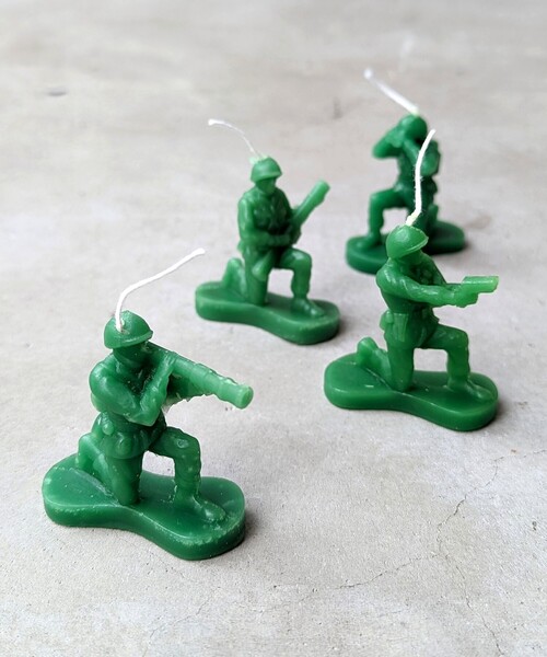 bpr BEAMS(r[s[A[ r[X )TOSSDICE / ARMY CITRONELLA CANDLE 4set(Lh)