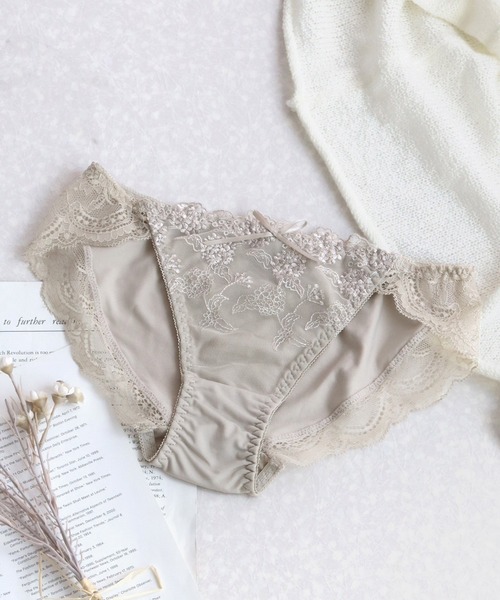 tu-hacci(ツーハッチ)の「コデマリレースフルバックショーツ【ショーツ単品】(ショーツ・レディース・プラム/ピンク/ラベンダー/ブルーグレー/グレイッシュベージュ/ブラック・L/M/XL)」の13枚目の写真