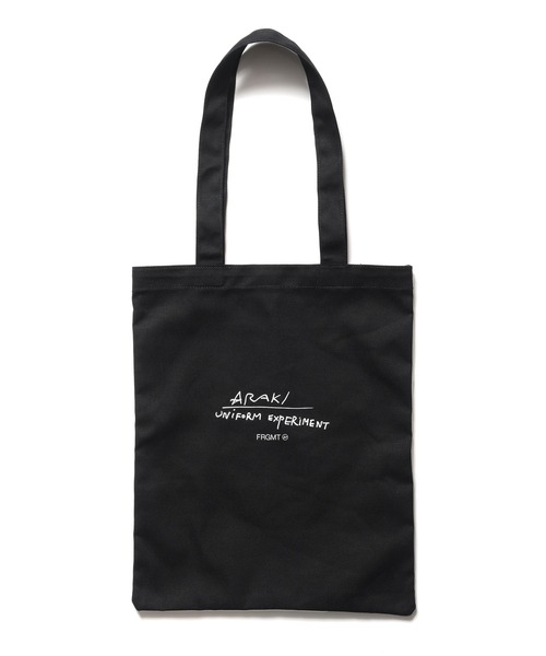 uniform experiment(ユニフォームエクスペリメント)の「FRAGMENT : ARAKI / SKYSCAPES TOTE BAG(トートバッグ・メンズ・ブラック・FREE)」の5枚目の写真