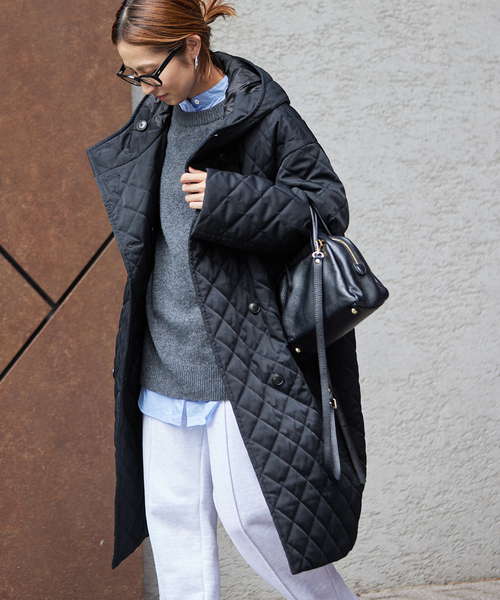 FRAMeWORK（フレームワーク）の「キルティングフーディコート（その他