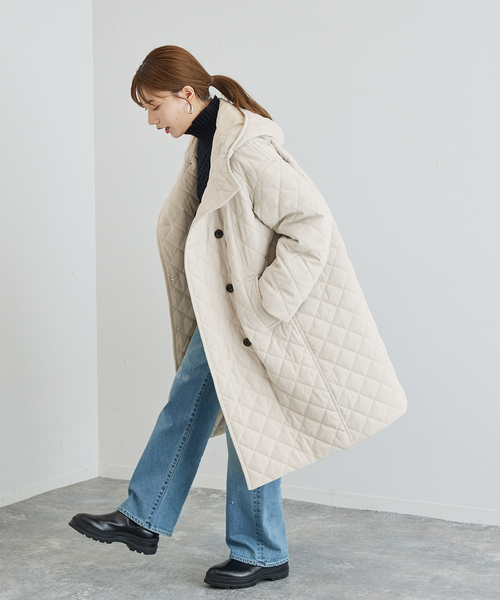 FRAMeWORK（フレームワーク）の「キルティングフーディコート（その他