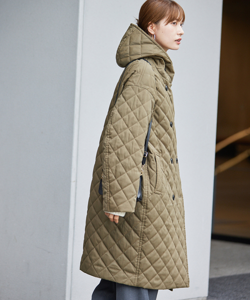 FRAMeWORK（フレームワーク）の「キルティングフーディコート（その他