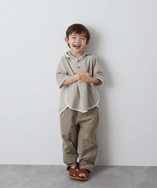 riziere（リジェール）の「撥水加工パンツ（その他パンツ・キッズ・グレイッシュベージュ/ブラック/モカ/カーキ・140/150/120/130/100/110/90）」の22枚目の写真