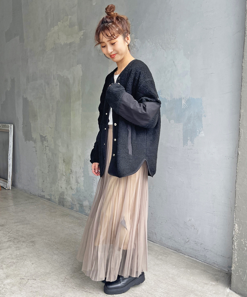 Cape HEIGHTS（ケープハイツ）の「【Cape HEIGHTS / ケープハイツ】KINSELLA（ブルゾン・レディース・ブラック/アイボリー・X-SMALL）」の6枚目の写真