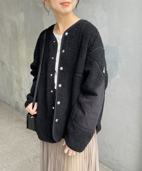 Cape HEIGHTS（ケープハイツ）の「【Cape HEIGHTS / ケープハイツ】KINSELLA（ブルゾン・レディース・ブラック/アイボリー・X-SMALL）」の7枚目の写真