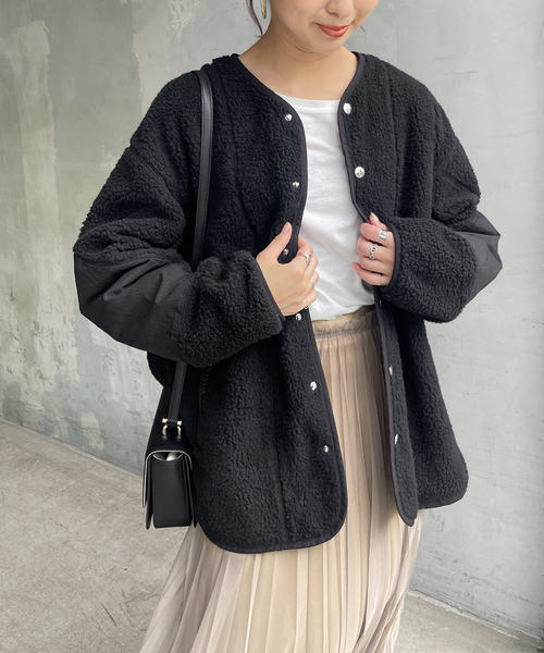 Cape HEIGHTS（ケープハイツ）の「【Cape HEIGHTS / ケープハイツ】KINSELLA（ブルゾン・レディース・ブラック/アイボリー・X-SMALL）」の8枚目の写真