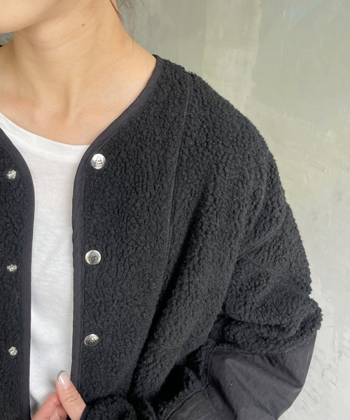 Cape HEIGHTS（ケープハイツ）の「【Cape HEIGHTS / ケープハイツ】KINSELLA（ブルゾン・レディース・ブラック/アイボリー・X-SMALL）」の12枚目の写真