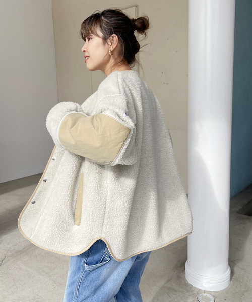 Cape HEIGHTS（ケープハイツ）の「【Cape HEIGHTS / ケープハイツ】KINSELLA（ブルゾン・レディース・ブラック/アイボリー・X-SMALL）」の20枚目の写真