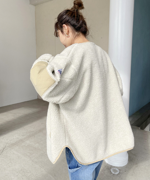 Cape HEIGHTS（ケープハイツ）の「【Cape HEIGHTS / ケープハイツ】KINSELLA（ブルゾン・レディース・ブラック/アイボリー・X-SMALL）」の21枚目の写真