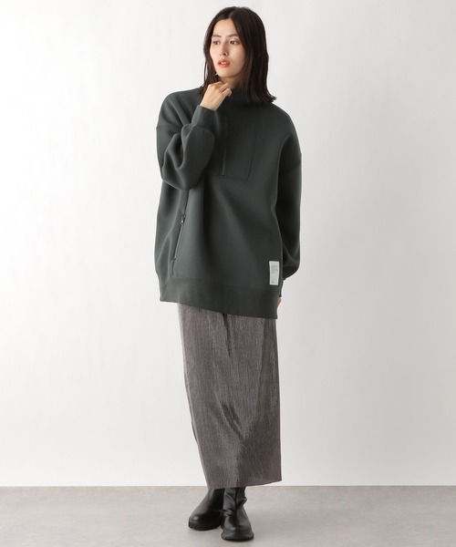 ♡♡♡〜11/30♡♡♡ セール】スタンドZIPチュニック 183626（Tシャツ/カットソー