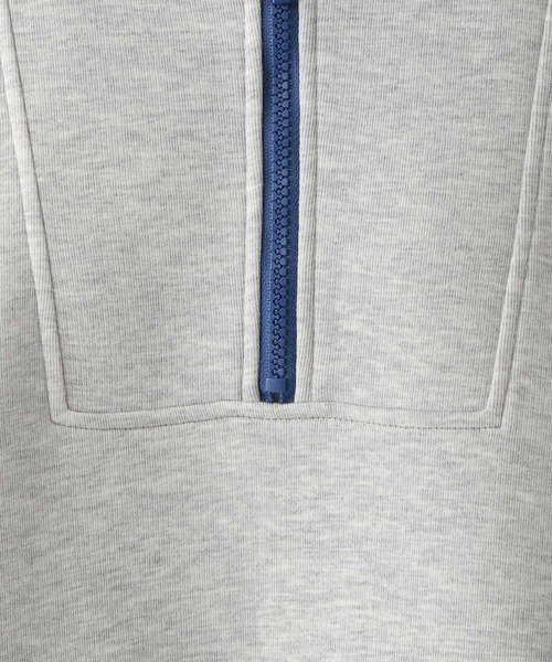 LEPSIM（レプシィム）の「スタンドZIPチュニック　183626（Tシャツ/カットソー・レディース・チャコールグレー/オフホワイト/グレー・FREE）」の13枚目の写真