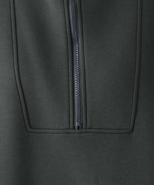 LEPSIM（レプシィム）の「スタンドZIPチュニック　183626（Tシャツ/カットソー・レディース・チャコールグレー/オフホワイト/グレー・FREE）」の14枚目の写真