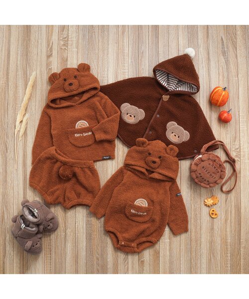 apres les cours（アプレレクール）の「tiny bear ボアブーツ（ブーツ・キッズ・ベージュ・16/14/15 ）」の12枚目の写真