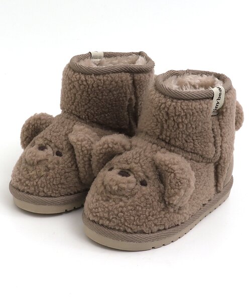 apres les cours（アプレレクール）の「tiny bear ボアブーツ（ブーツ・キッズ・ベージュ・16/14/15 ）」の14枚目の写真