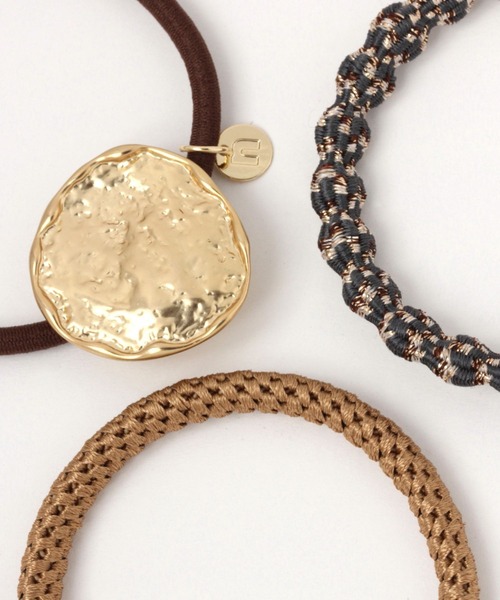 niko and...（ニコアンド）の「マーブル3セットヘアゴム（ヘアゴム・レディース・ネイビー/レッド/ライトブルー/グリーン・0）」の8枚目の写真