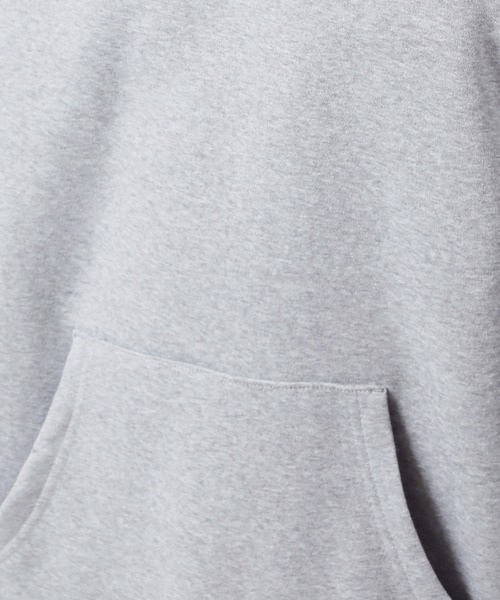 TopIsm（トップイズム）の「オーバーサイズ ヘビーウェイト裏起毛無地 スウェットプルパーカー（パーカー・メンズ・ブラック/杢グレー/オートミール/チャコールグレー・LL/L/M）」の15枚目の写真