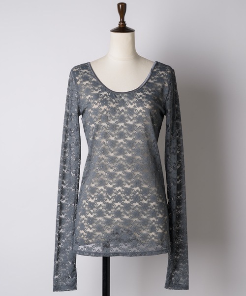 tシャツ 2way lace top／2wayレーストップス レディース tシャツ 2way lace top／2wayレーストップス レディース
