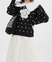 MARY QUANT | デイジーサインロゴフリル 付襟(付け襟)