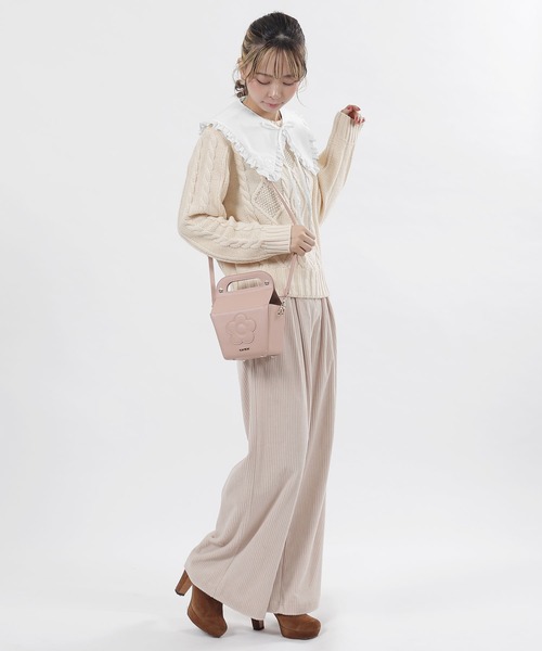 MARY QUANT（マリークワント）の「デイジーサインロゴフリル 付襟（付け襟・レディース・ブラック/ホワイト・FREE）」の16枚目の写真