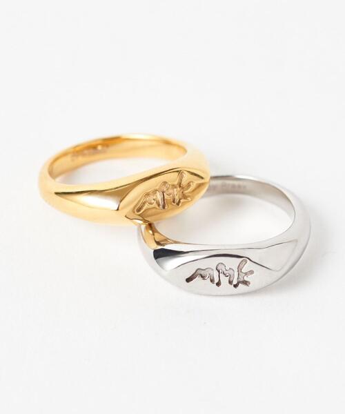 by Preek（バイプリーク）の「＜Mamiko Suzuki×by Preek＞ピンキーリング（リング・レディース・シルバー/ゴールド・3/11/5）」の17枚目の写真