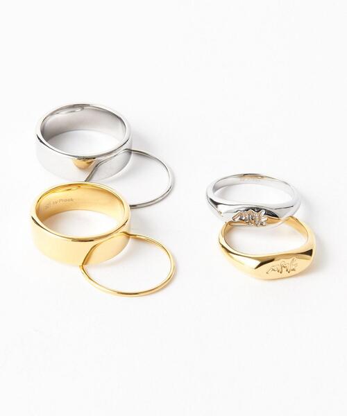 by Preek（バイプリーク）の「＜Mamiko Suzuki×by Preek＞ピンキーリング（リング・レディース・シルバー/ゴールド・3/11/5）」の18枚目の写真