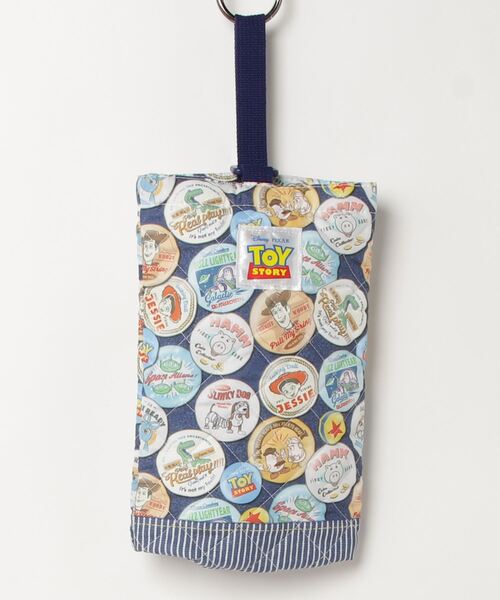 Disney（ディズニー）の「【 Disney / ディズニー】 【 すみっコぐらし 】 キルティング シューズバッグ 上履きケース 収納袋 入園 入学 新学期 AWK quilt shoesbag（シューズ小物/雑貨・キッズ・サックスブルー/ネイビー/ベージュ/ラベンダー/オフホワイト/ピンク・FREE）」の4枚目の写真