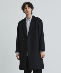 SUNNEI］ダブル チェスターコート 【クリーニング済】