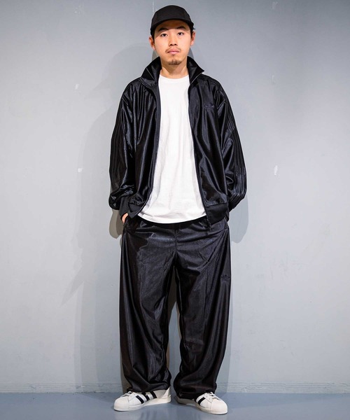 adidas（アディダス）の「adidas M FASH OVRSZ TP / アディダス M ファッション オーバーサイズ トラックパンツ（その他パンツ・メンズ・グレー/ブラック・M/L/XL/S）」の16枚目の写真